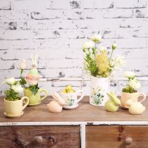 Product Coffee cup, decorative table decoration for a stylish room design with plants, 11cm, 3 pieces