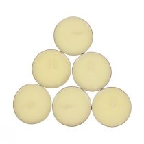 Product Tea lights yellow aluminum Wenzel candles burning time 5 hours 100 pieces