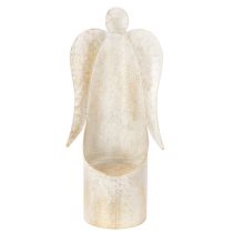 Product Angel figurine candle holder, gold, for table decoration, 50cm