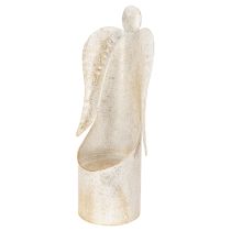 Product Angel figurine candle holder, gold, for table decoration, 50cm
