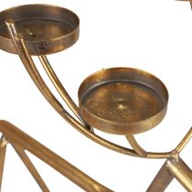 Product Tealight holder metal deer decorative candlestick H44.5cm