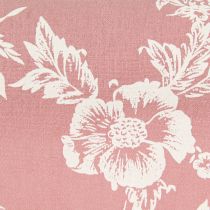 Product Table Ribbon Floral Pattern Table Runner Cotton Pink 15cm 3m