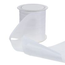 Product Table tape crash white 100mm 15m