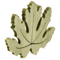 Product Table decoration autumn scatter decoration wooden decoration maple leaf 4cm 72 pcs