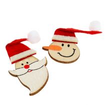 Product Table decoration Santa, snowman 4-5cm 12 pcs