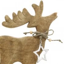 Table decoration Christmas decoration deer wooden standee decoration reindeer H33cm