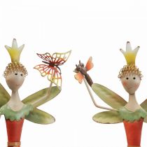 Product Table decoration spring flower elf metal decoration fairy 16×12×38cm 2pcs