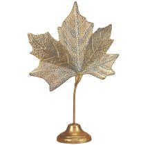 Product Table decoration autumn maple leaf decoration golden antique 58cm × 39cm
