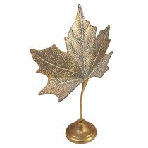 Product Table decoration autumn maple leaf decoration golden antique 58cm × 39cm