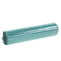 Product Table runner with sequins turquoise W25cm L228cm