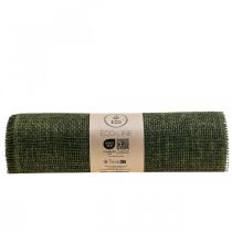 Product Table runner jute jute tape table tape olive green W30cm L5m