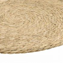 Table mat round Ø40cm seagrass natural placemat table decoration