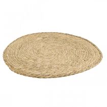 Table mat round Ø40cm seagrass natural placemat table decoration