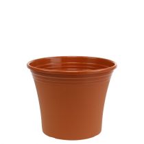 Product Pot “Irys” plastic terracotta Ø17cm H14cm, 1pc