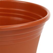 Product Pot “Irys” plastic terracotta Ø17cm H14cm, 1pc