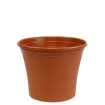 Product Pot “Irys” plastic terracotta Ø19cm H16cm, 1pc