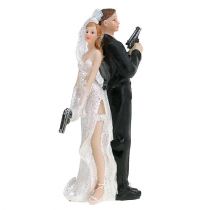 Cake figure bridal couple 15.5cm