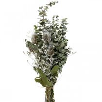 Bouquet of dried flowers eucalyptus bouquet of thistles 45-55cm 100g