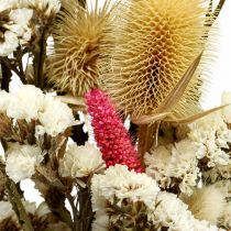 Bouquet of dried flowers Straw flowers Bouquet of thistle 40–45cm