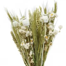 Product Bouquet of dried flowers straw flowers grain poppy capsule dry grass 50cm