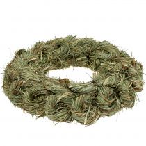 Product Natural door wreath Ø30cm Hay wreath Decorative wreath for country house decor &amp; wedding decor