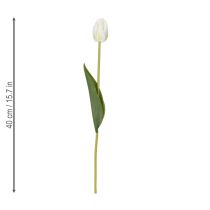 Product Decorative artificial tulip flowers for stylish interior design, 40cm, 5 pieces