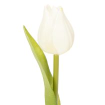 Product Artificial tulip, realistic decoration, durable silk flower for home, 21cm, 6 pieces