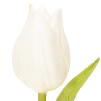 Product Artificial Tulip, Realistic Decoration, Durable Artificial Flower for Home, 21cm, 6 Pieces