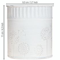 Product Planter Dandelion Flowerpot White Ø9.5cm H11cm