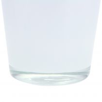 Product Glass planter white Ø11.5cm H11cm