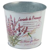 Product Planter metal flower pot lavender Ø21cm H18cm