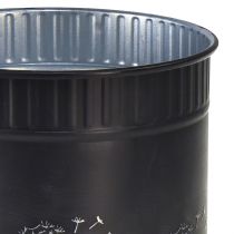Product Dandelion flower pot, black, Ø9.5cm, H11cm