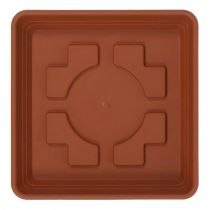 Product Coaster Lara square 25cm x 25cm terracotta 1 pc
