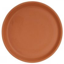 Product Flower coaster, Mediterranean ceramics, terracotta Ø15.5cm