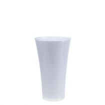 Product Vase &quot;Fizzy&quot; Ø13.5cm H20.5cm white, 1pc