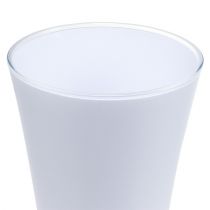 Product Vase &quot;Fizzy&quot; Ø13.5cm H20.5cm white, 1pc