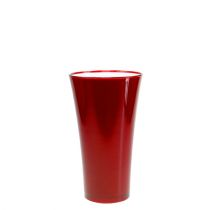 Product Vase “Fizzy” Ø13.5cm H20cm Red, 1pc