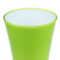 Product Vase “Fizzy” Ø16cm H27cm apple green 1 pc