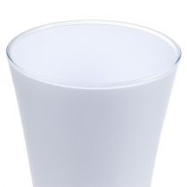 Product Vase “Fizzy” Ø16cm H27cm white, 1 pc