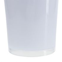 Product Vase “Fizzy” Ø16cm H27cm white, 1 pc