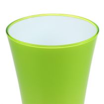 Product Vase &quot;Fizzy&quot; Ø20cm H35cm apple green, 1pc