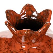 Product Ceramic pomegranate decoration, glossy, 14cm