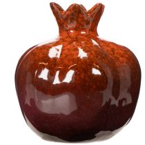 Product Ceramic pomegranate decoration, glossy, 14cm