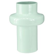 Product Vase metal vase decoration mint green pastel Ø16.5cm H23.5cm