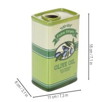 Product Olive oil vase, ceramic, ideal for kitchen decoration and Mediterranean table, 18cm