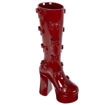 Product Decorative vase boot with bow design 37cm