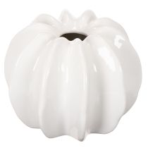 Product Pumpkin decorative vase, glossy, autumn decoration for living room, 19cm