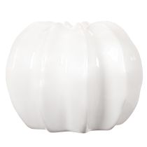 Product Pumpkin decorative vase, glossy, autumn decoration for living room, 19cm