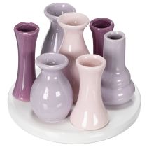 Product Ceramic vase set, modern living room decor, 14cm