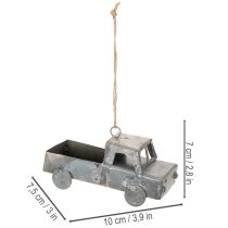 Product Vintage Decorative Metal Cars for Hanging, Assorted Sizes, 9-10cm, 4 Pieces